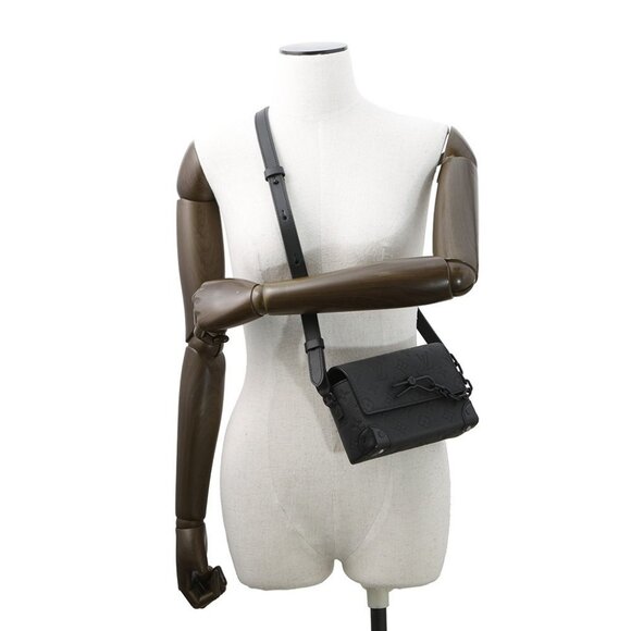 LOUIS VUITTON Steamer Wearable Wallet Monogram・Taurillon Noir M81746 - Picture 3 of 14